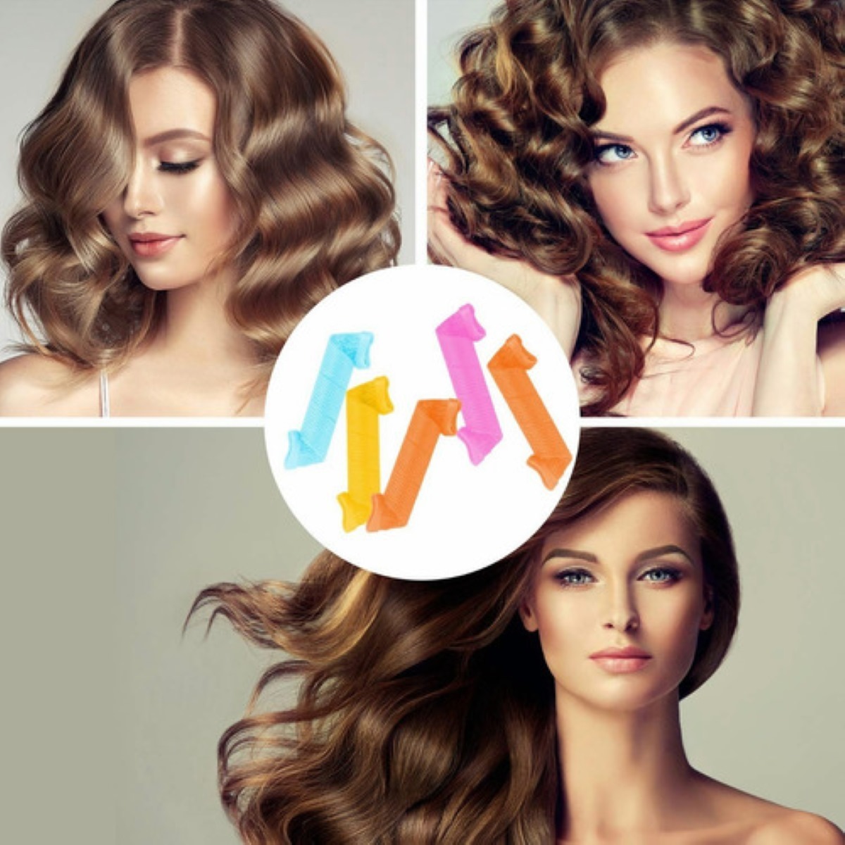 28 Piezas Rizadores De Pelo Mágicos 