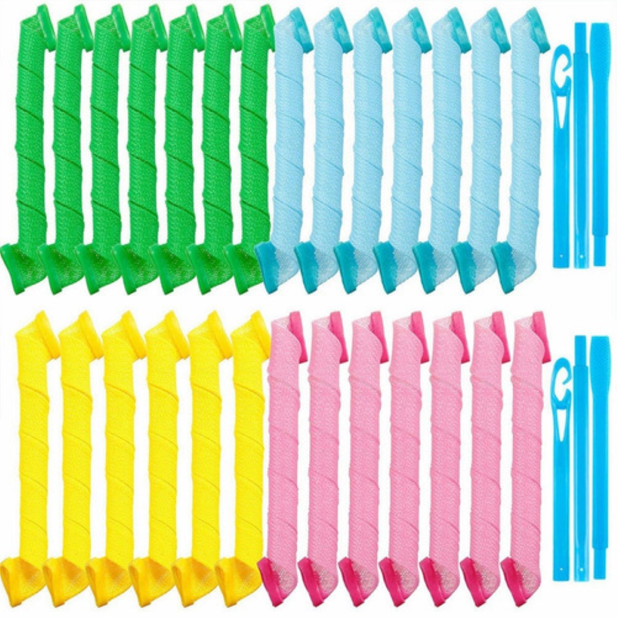 28 Piezas Rizadores De Pelo Mágicos 