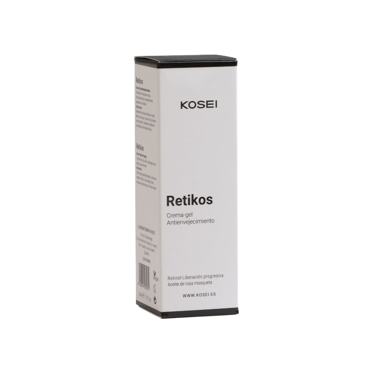 Crema antiarrugas con retinol al 0.3%, 50 ml, KOSEI Retikos.