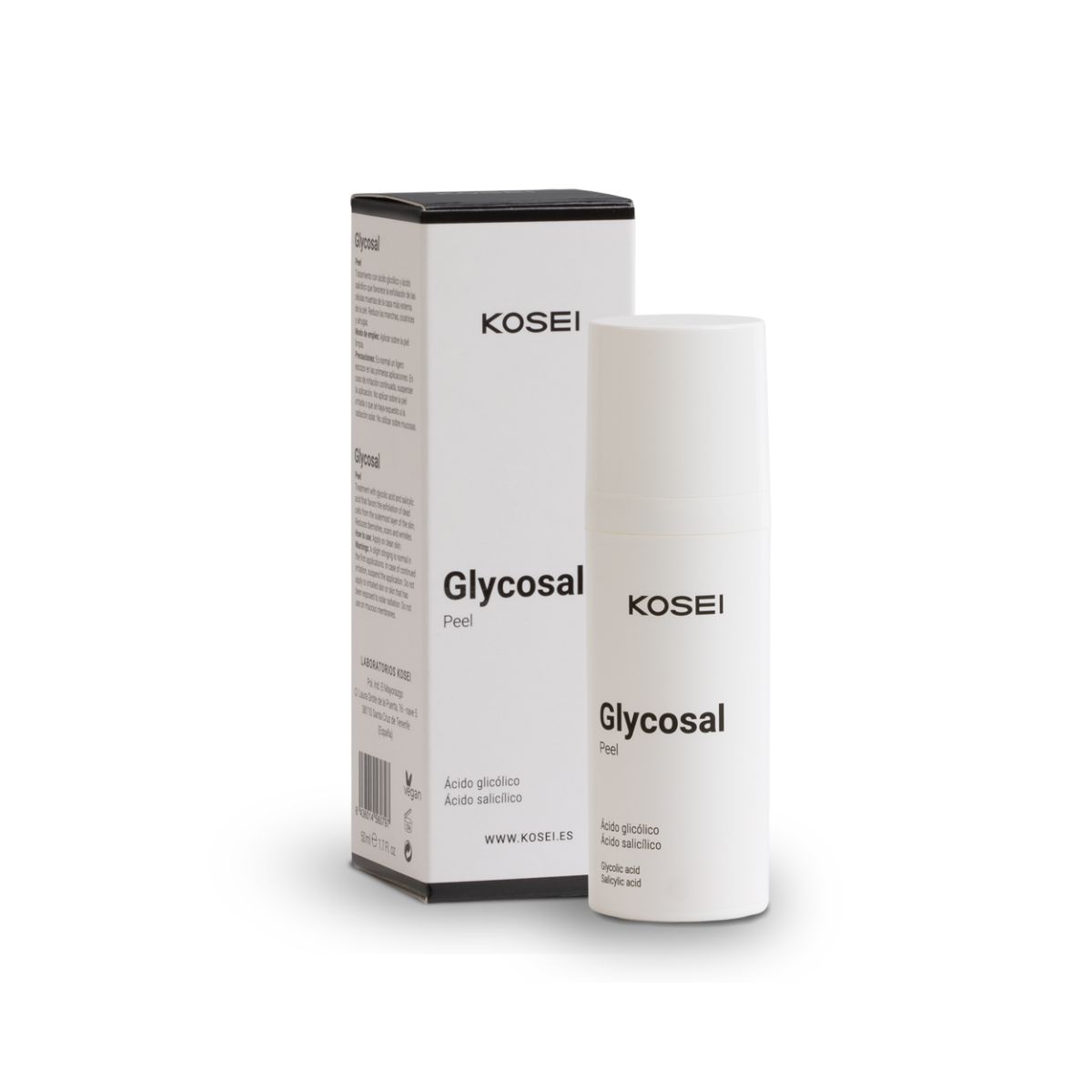 Exfoliante facial 50 ml, KOSEI Glycosal peel