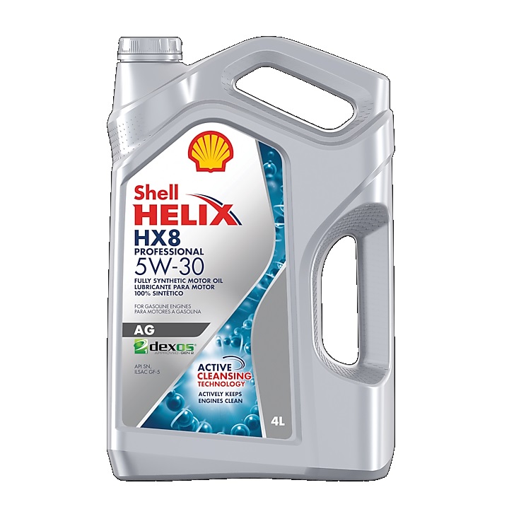 Aceite Shell Helix HX8 5W-30 100% sintetico