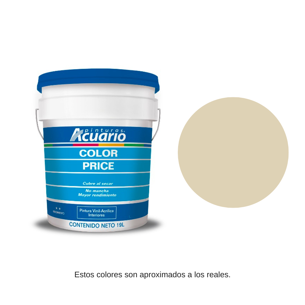 Pintura Color Price Color Arena 19 Lt Acuario VA80490