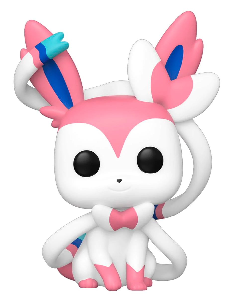 Funko Pop Sylveon #857 Pokedex Kalos 700 Pokemon Anime Figura Original
