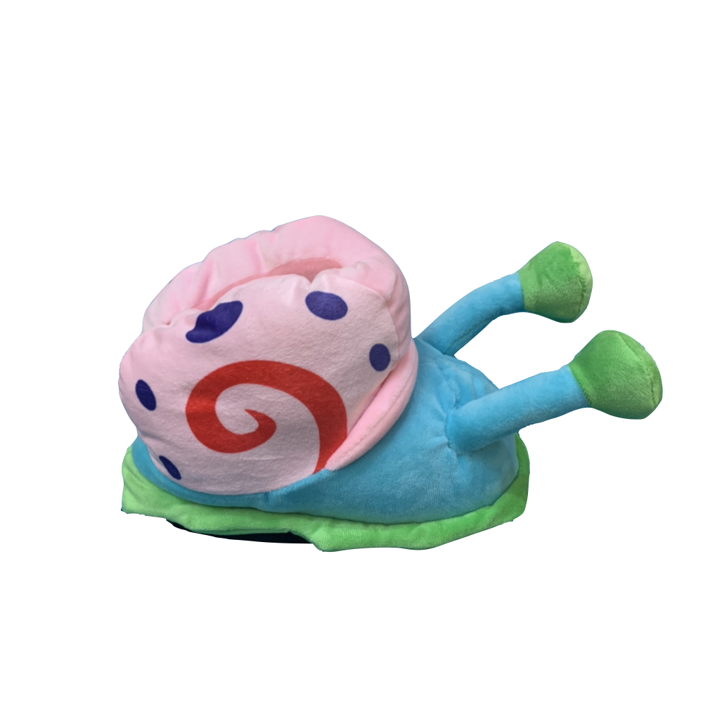 Pantuflas Para Niños Caracol Gary Bob Esponja