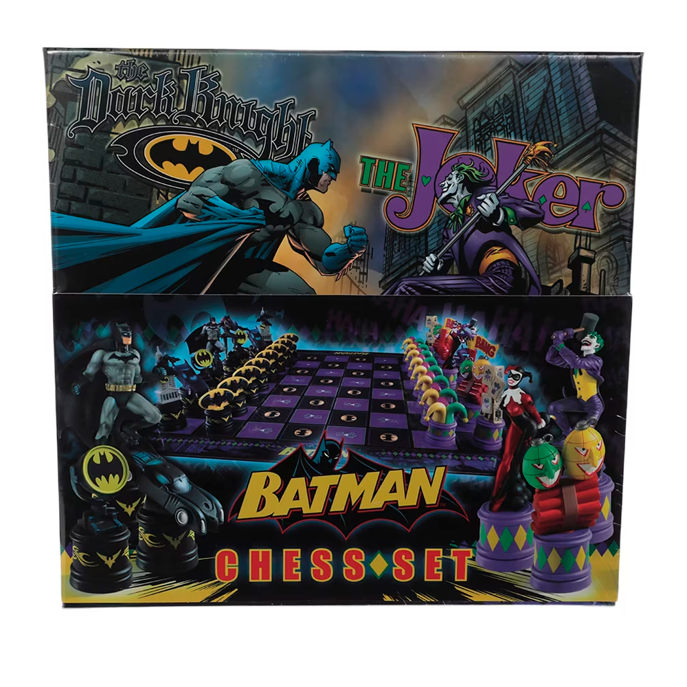Juego de ajedrez de Batman vs El Guasón)