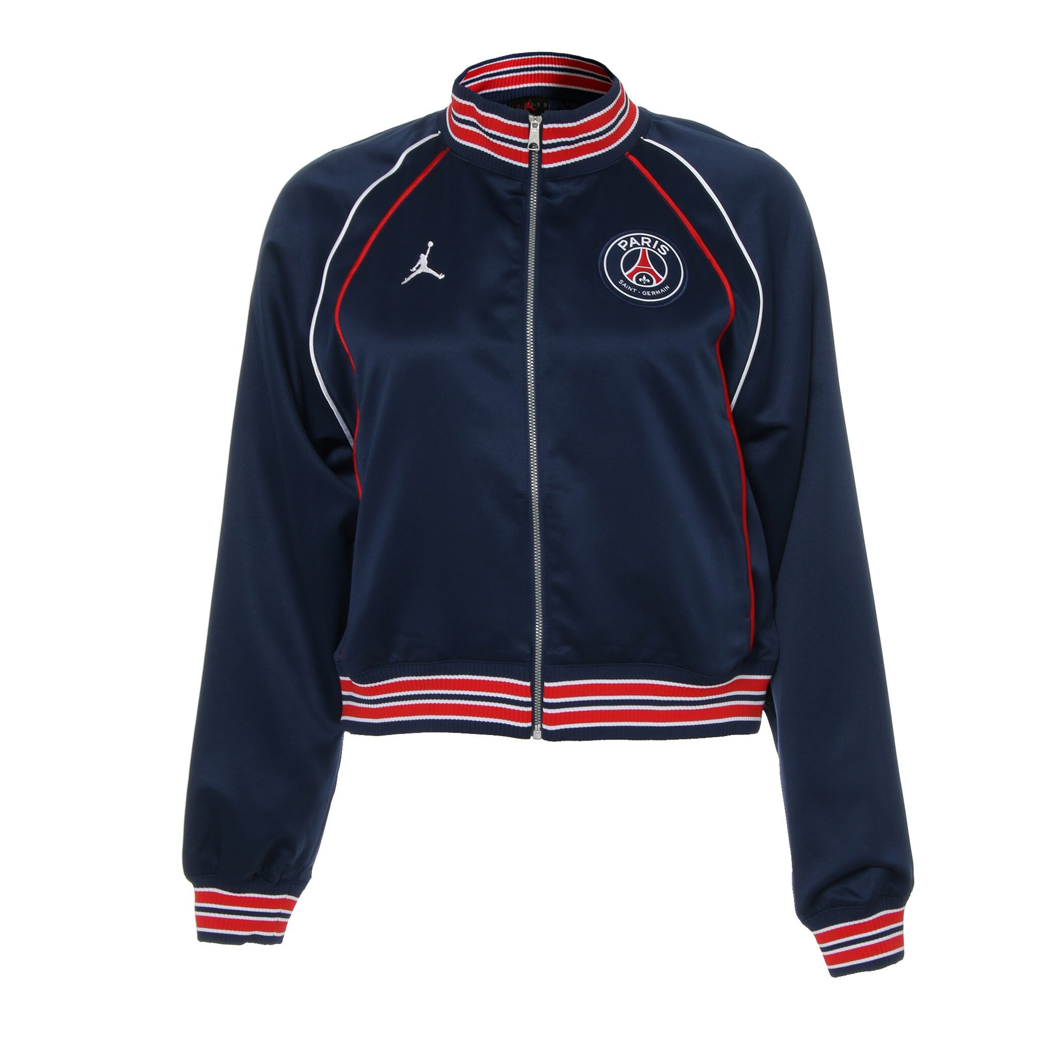 Chamarra Jordan Paris Saint Germain para mujer azul con rojo, DC0449-410