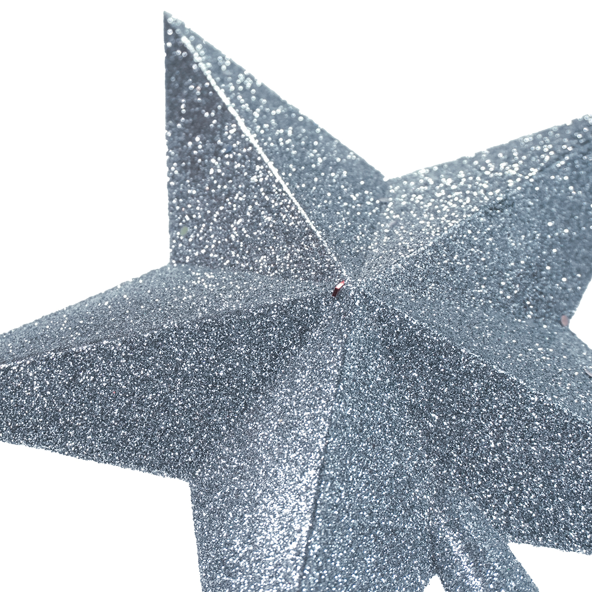 Estrella Para Arbol Navidad Diamantada 25 cm