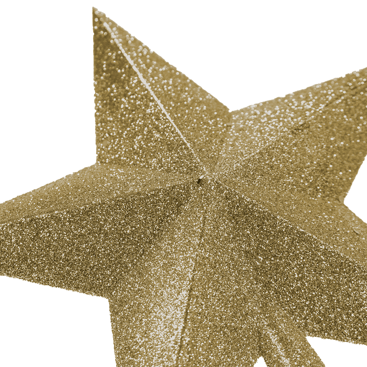 Estrella Para Arbol Navidad Diamantada 25 cm 