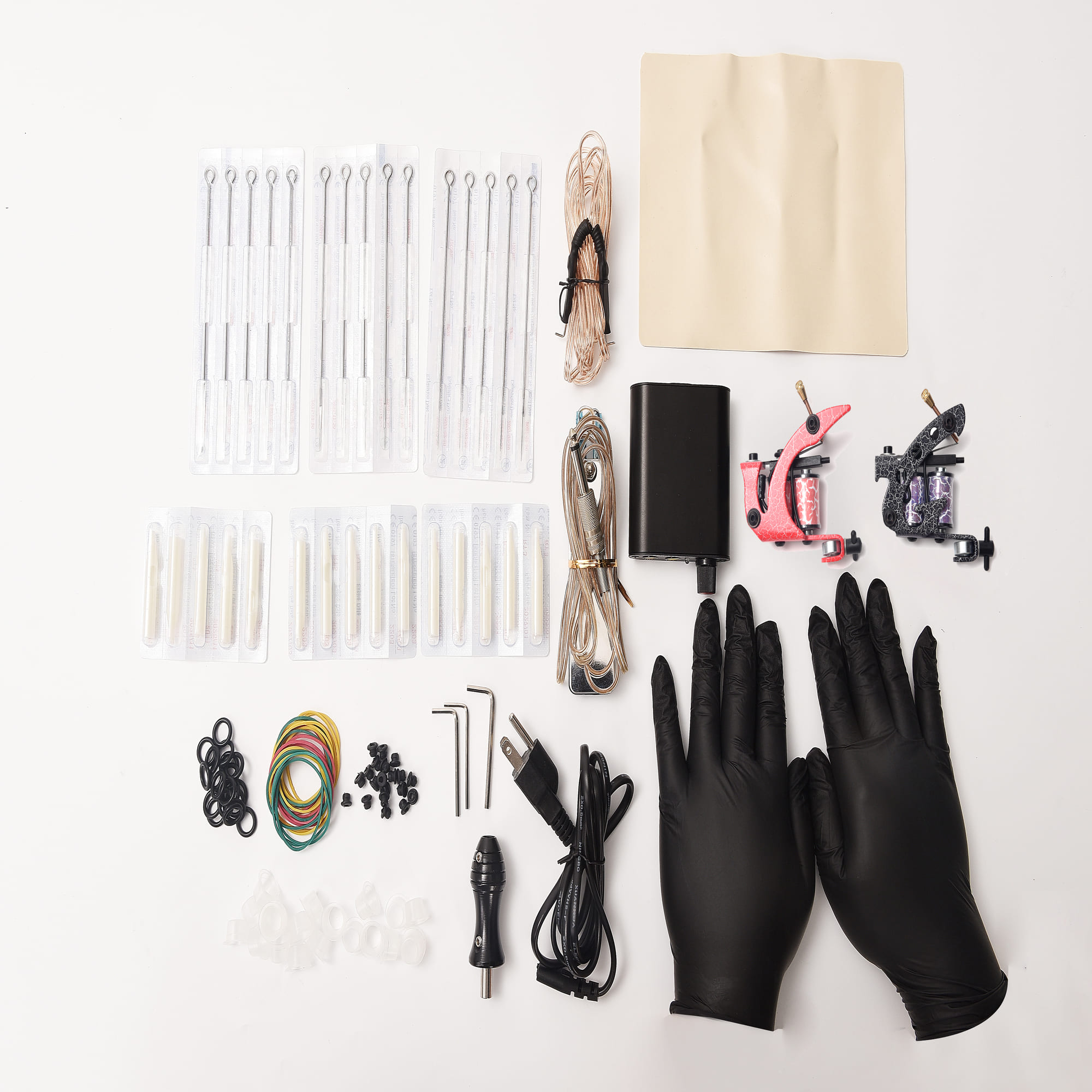 Kit Para Tatuar Dos Maquinas Linea Y Sombra Profesional