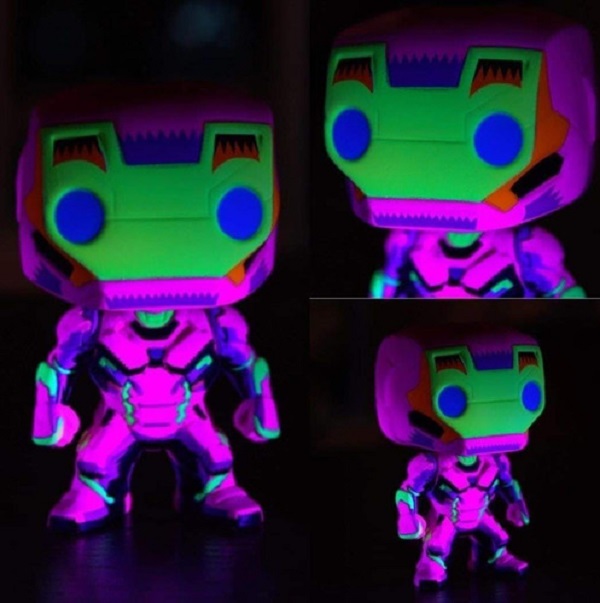 Iron Man Black Light (Special Edition) Funko Pop Marvel 649