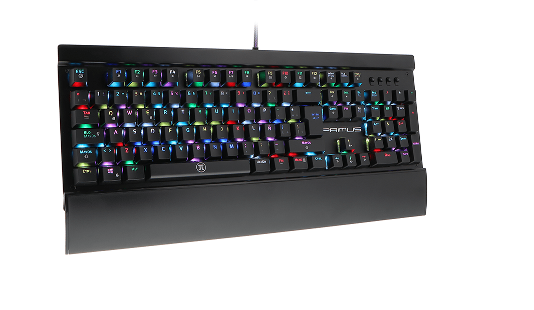 Primus Ballista200s Teclado Gamer Rgb Mecánico Switch Rojo
