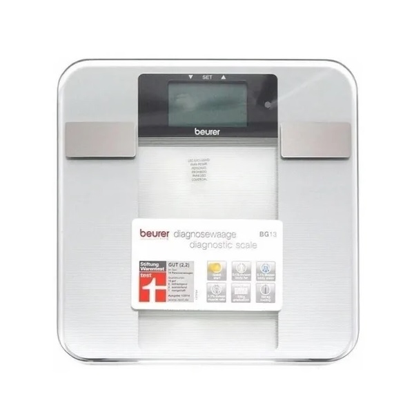 Báscula Diagnóstica Vidrio Bg 13 Beurer