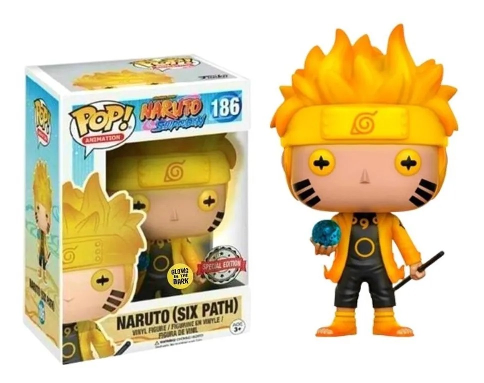 Naruto (Six Path) Glow Special Edition Funko Pop! Naruto Shippuden 186