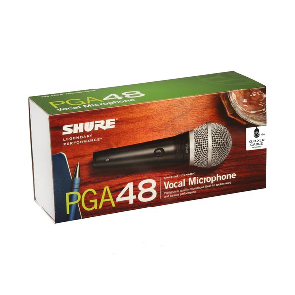 Micrófono Shure PGA48-XLR C/Cable 