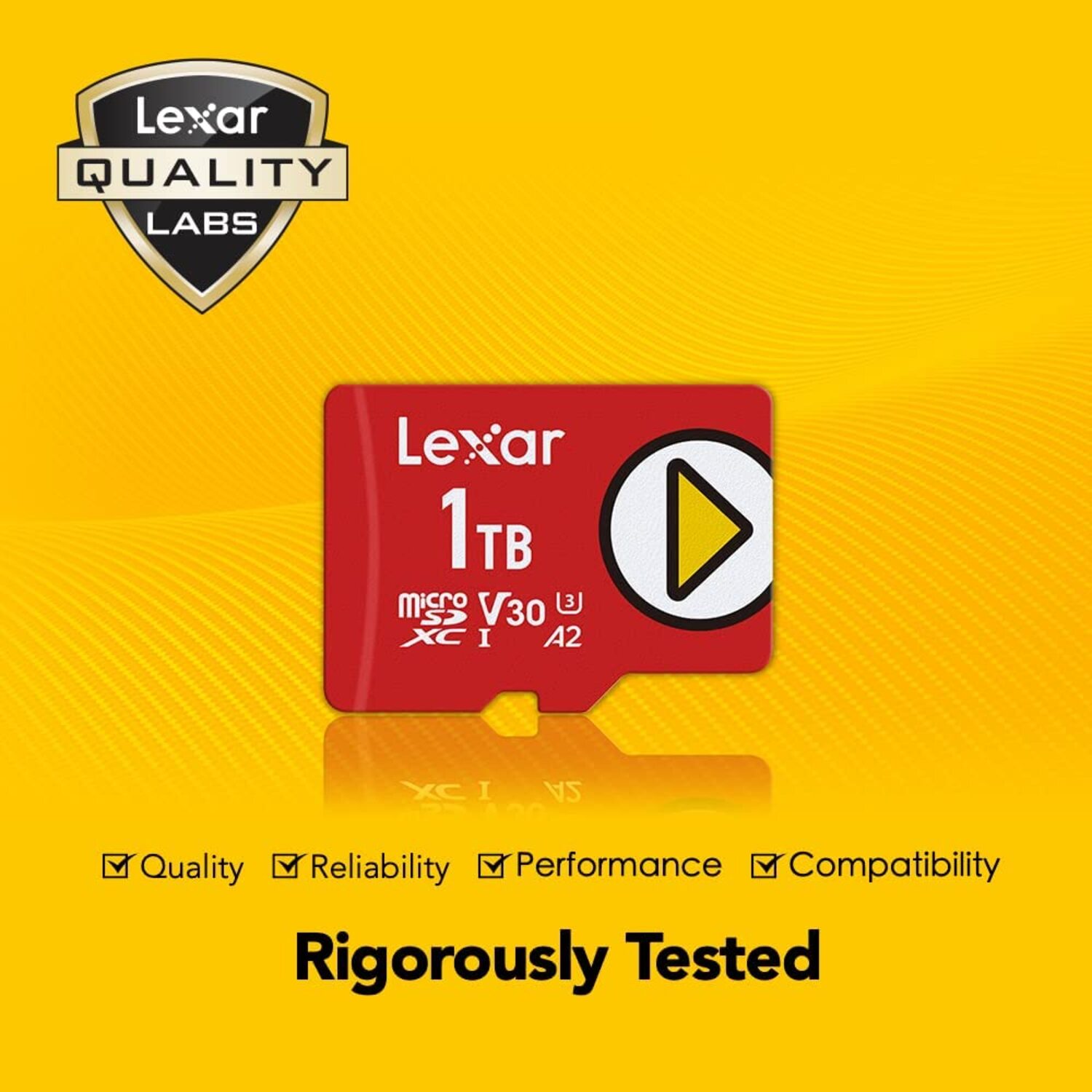 Micro sd 1tb Lexar Play Tarjeta Compatible con Nintendo Switch Dispositivos portátiles para Juegos teléfonos Inteligentes y tabletas (LMSPLAY001T-BNNNU)