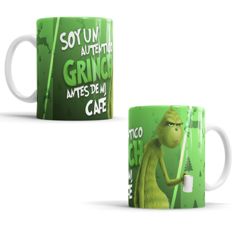 Taza Grinch Navideño