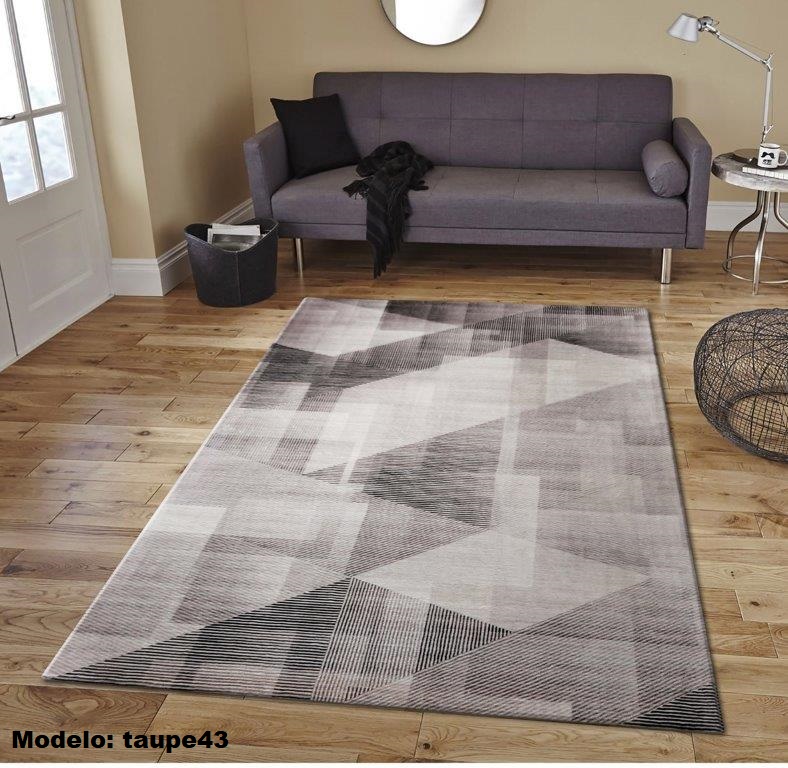 Alfombra Grande muy moderno Difuminado tipo Persa, Cemento ideal Salas muy Suave 2.0x3.0 mts