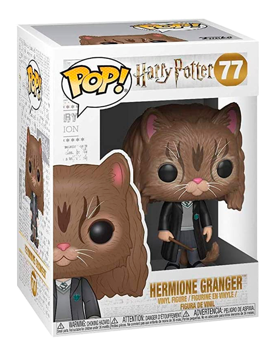 Funko Pop Hermione Gato #77 Harry Potter Wizarding World Figura Original