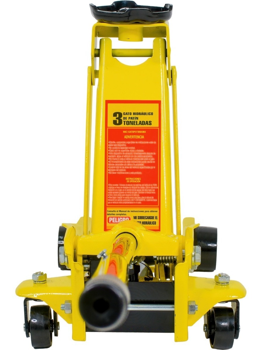 Gato Patin Hidráulico 3 Toneladas Uso Rudo