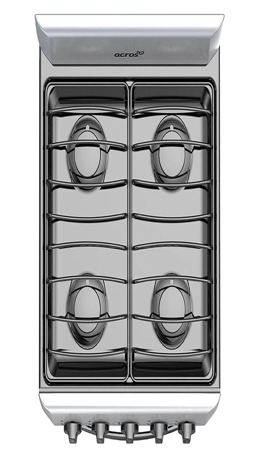 ESTUFA ACROS NAW1001SILVER 4 QUEMADORES SILVER