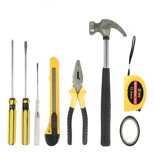 Kit Juego Caja De Herramientas Desarmadores Electricista 8pz