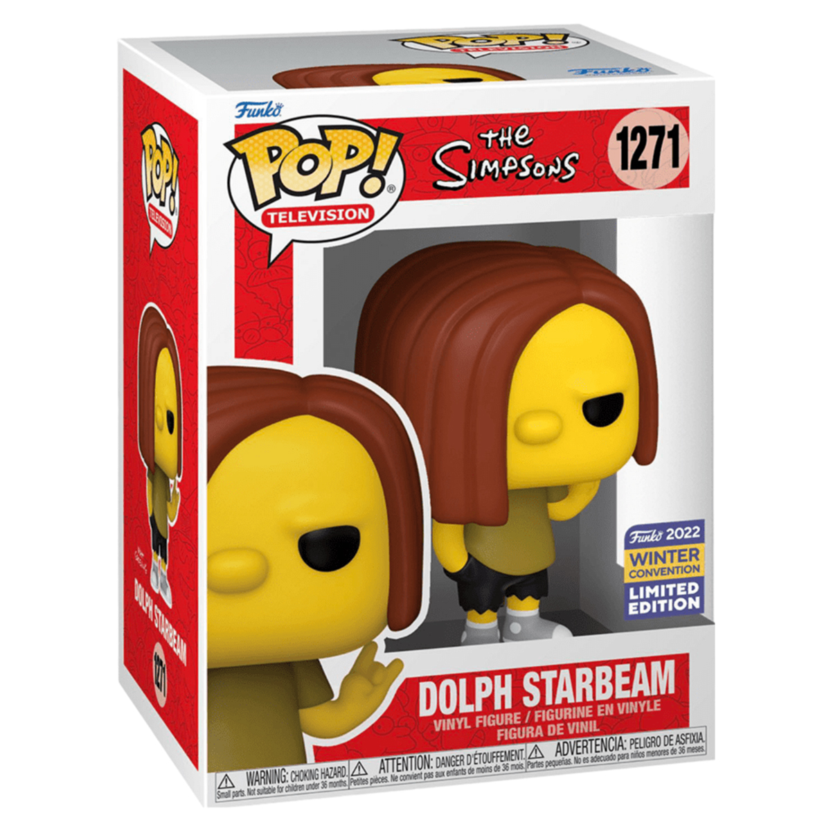 Funko Pop Dolph Starbeam #1271 Los Simpsons Tv Figura Original