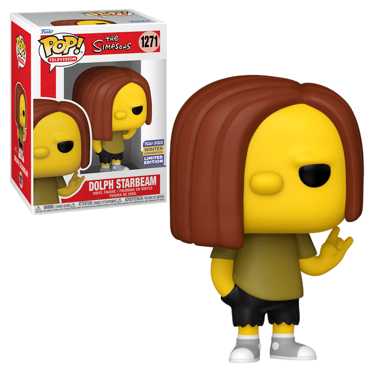 Funko Pop Dolph Starbeam #1271 Los Simpsons Tv Figura Original