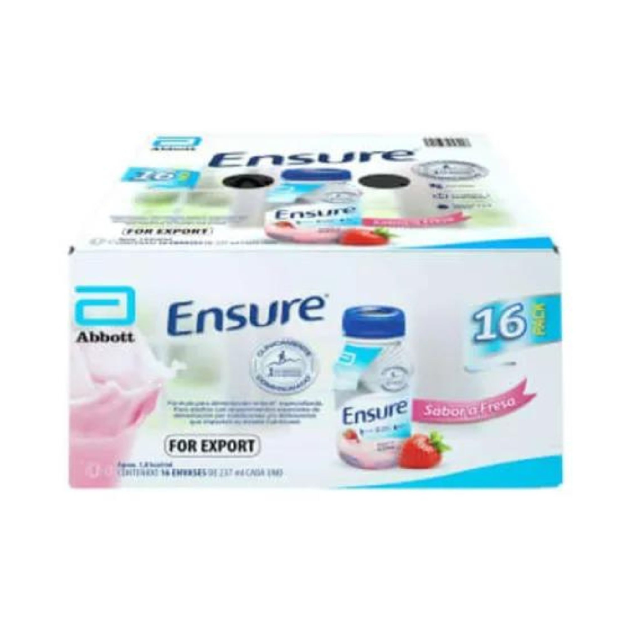 Ensure Fresa 16 Pzas De 237 Ml