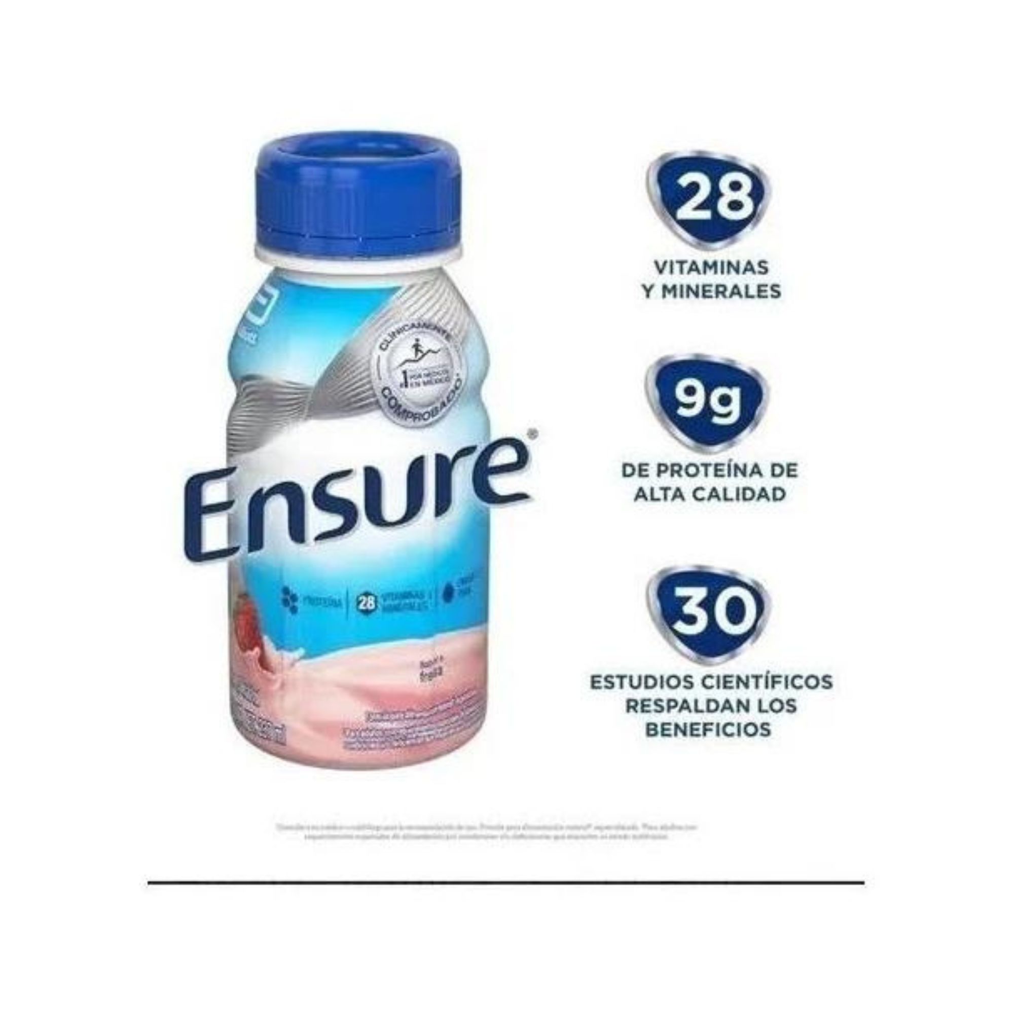 Ensure Fresa 16 Pzas De 237 Ml