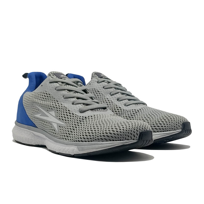 Tenis Eescord 3655 Gris Azul Deportivo Hombre Running