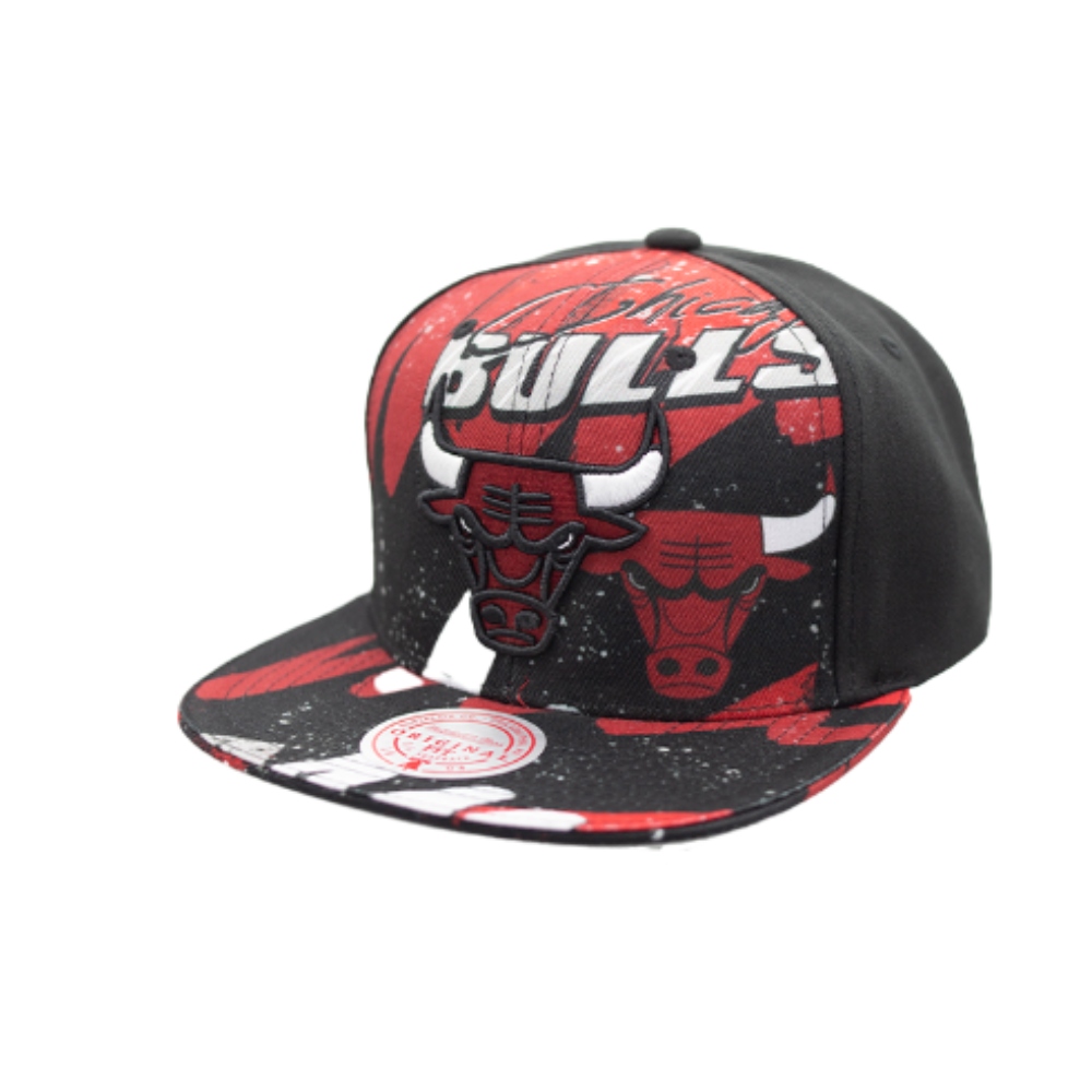 Gorra Mitchell & Ness Hyper Loops Chicago Bulls rojo lr21243
