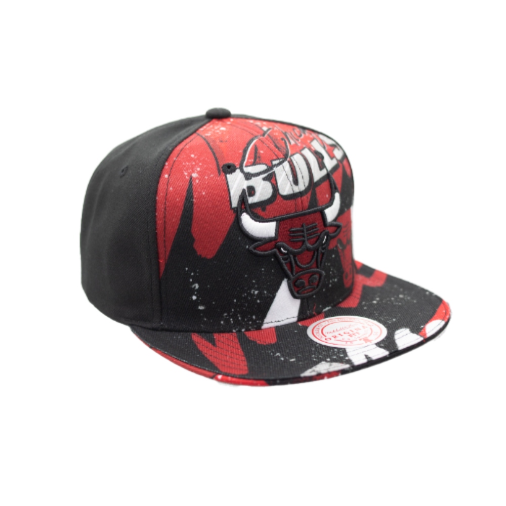 Gorra Mitchell & Ness Hyper Loops Chicago Bulls rojo lr21243