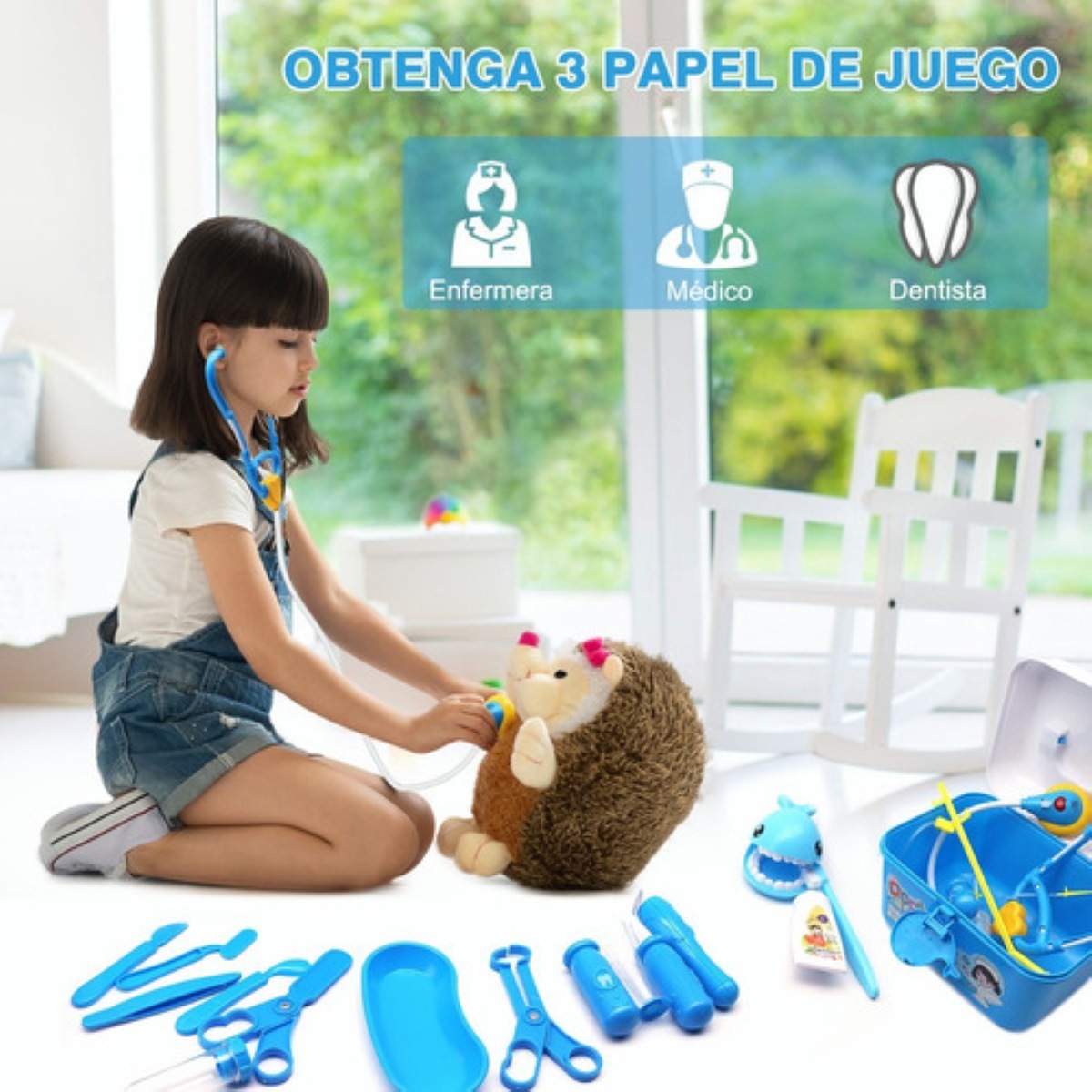 Set De Juguetes Medico 31 Pzs 