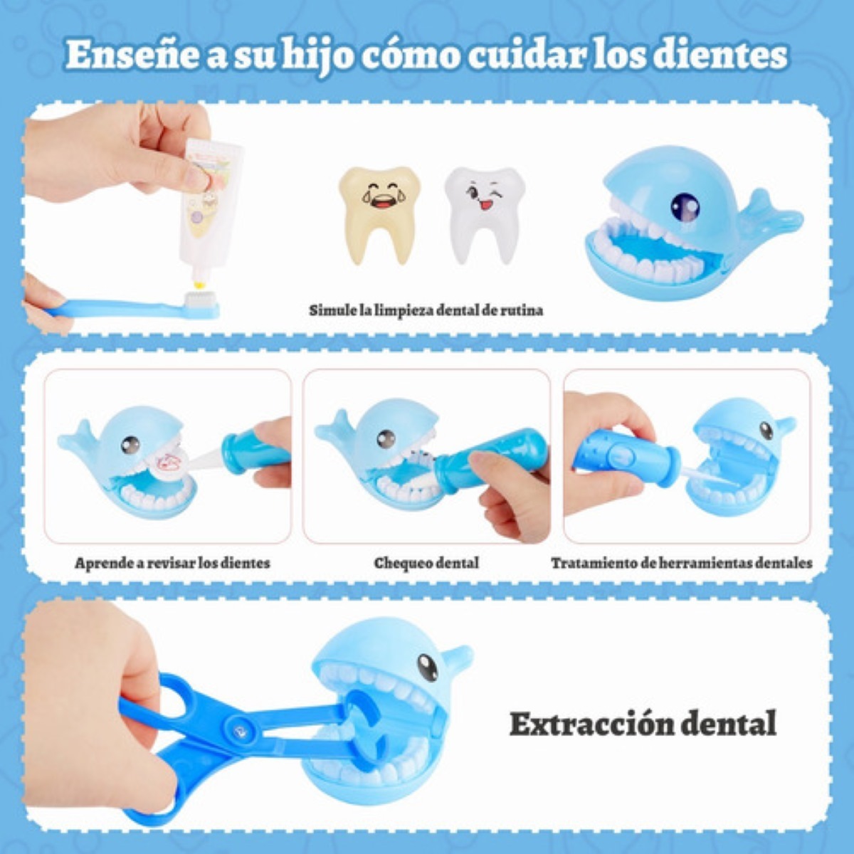 Set Utensilios De Doctor Enfermera 39 pzs Para Niñas