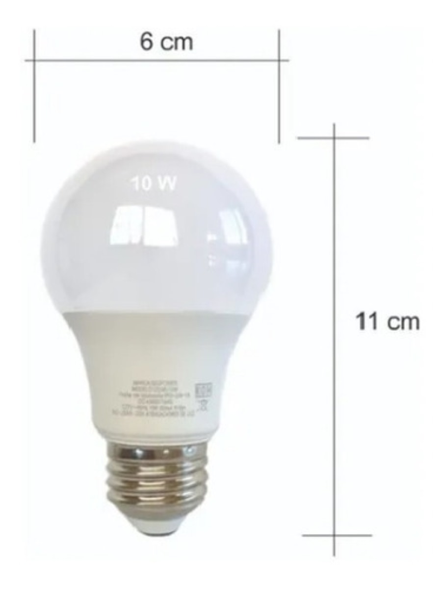 10 Foco Led de 10w Ahorrador  