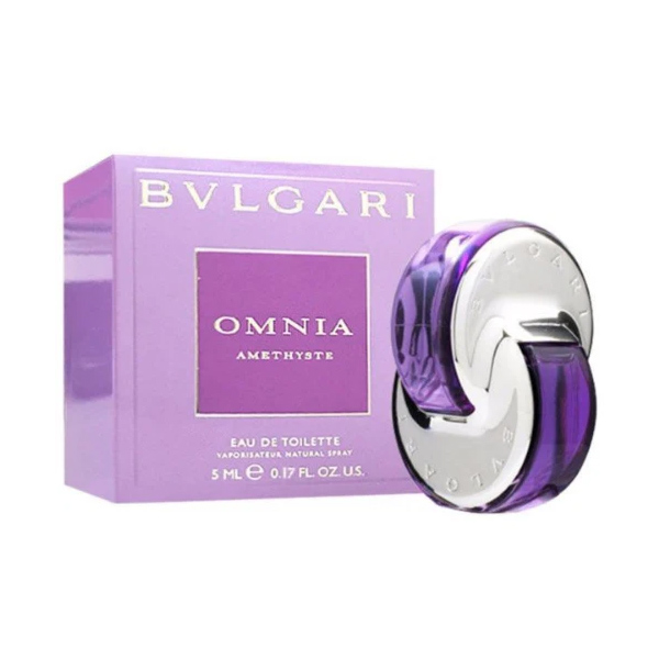 Bvlgari omnia amethyste Dama Mini 5ml Ideal para Viaje