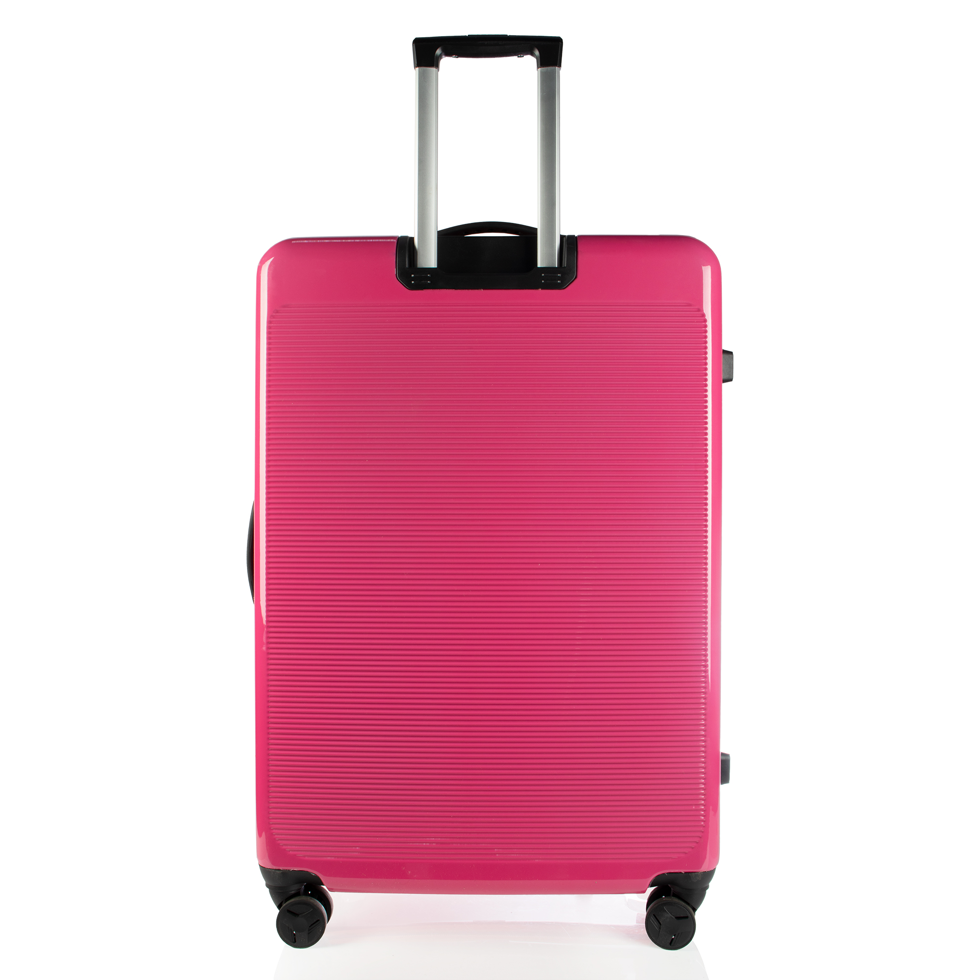 Maleta de viaje Rigida 30" ruedas 360 con candado Rosa Hardhead
