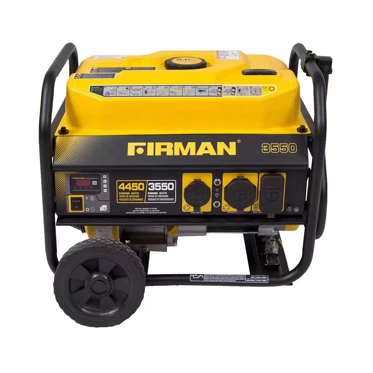 Generador Eléctrico Firman P03501 Portátil 4550 Watts