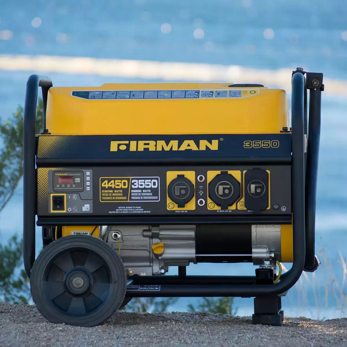 Generador Eléctrico Firman P03501 Portátil 4550 Watts