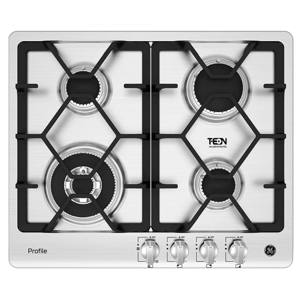 Parrilla GE Profile PGP64TI Gas Empotrable 60 cm Inoxidable 4 Quemadores