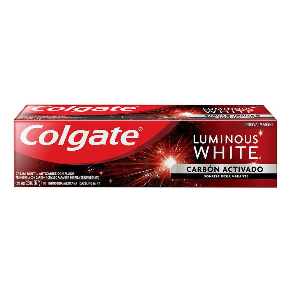 Crema Dental Anticaries Con Flúor Colgate Luminous White CST