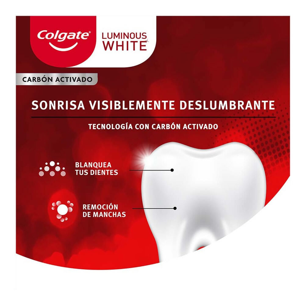 Crema Dental Anticaries Con Flúor Colgate Luminous White CST