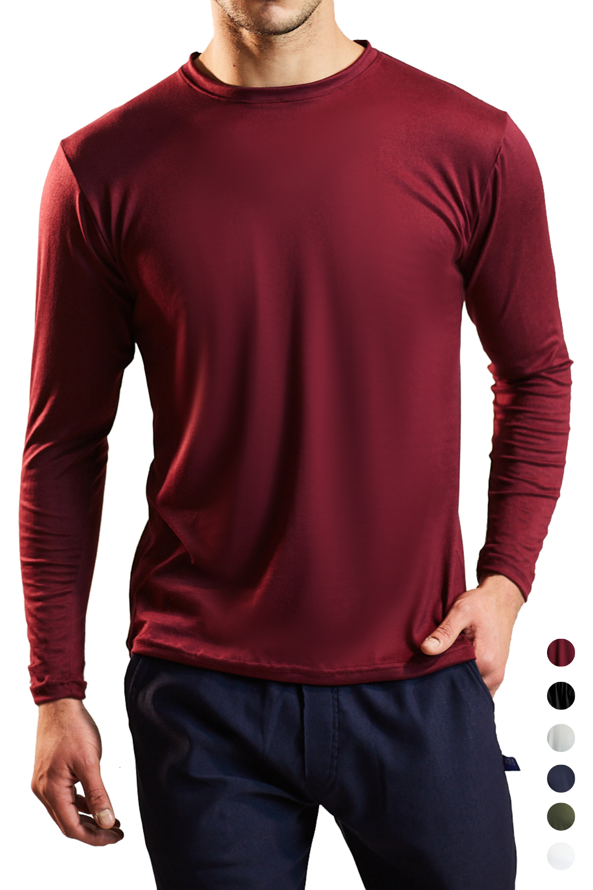 Playera De Manga Larga Ultra Suave Premium Blatt