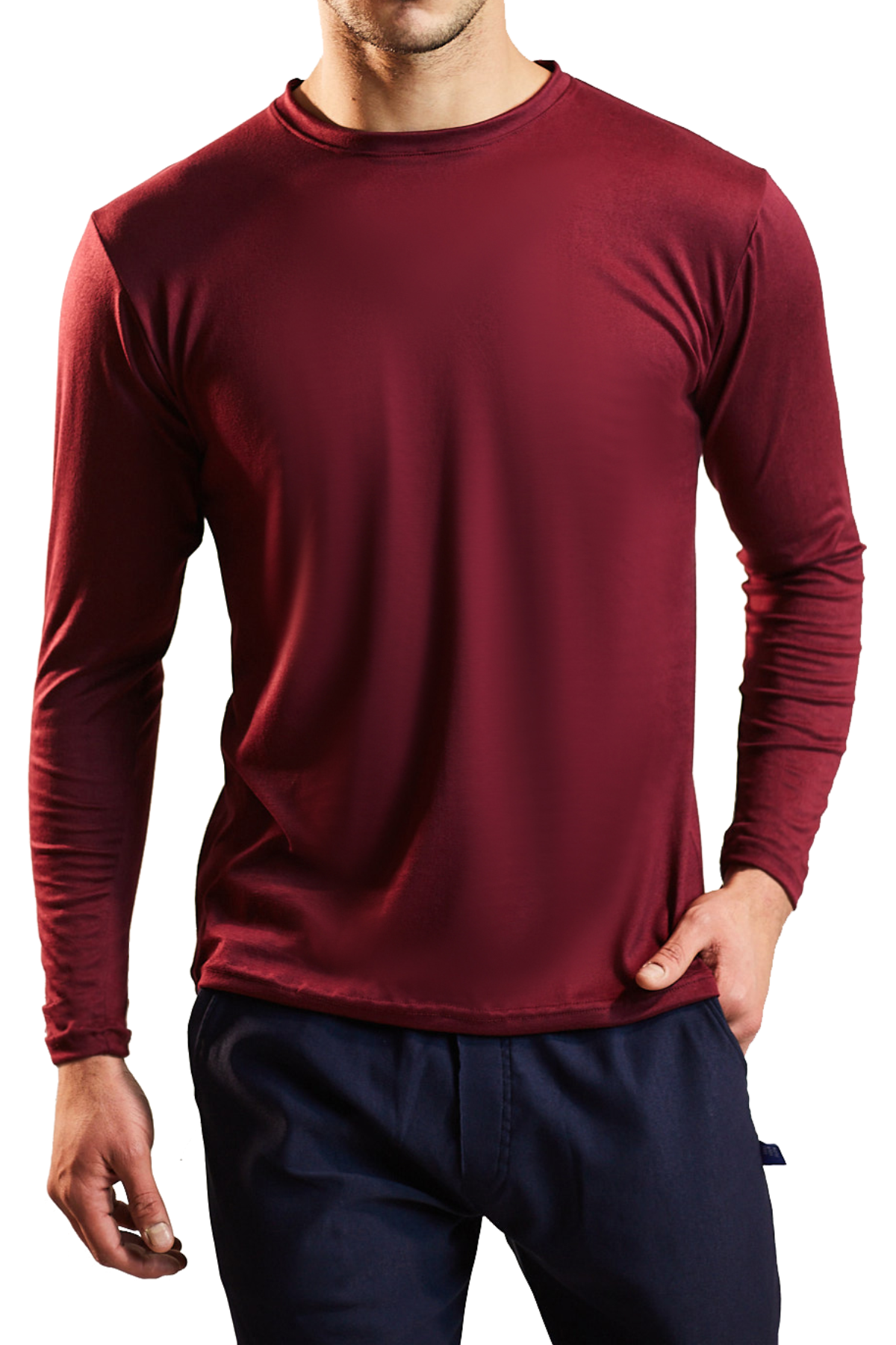 Playera De Manga Larga Ultra Suave Premium Blatt