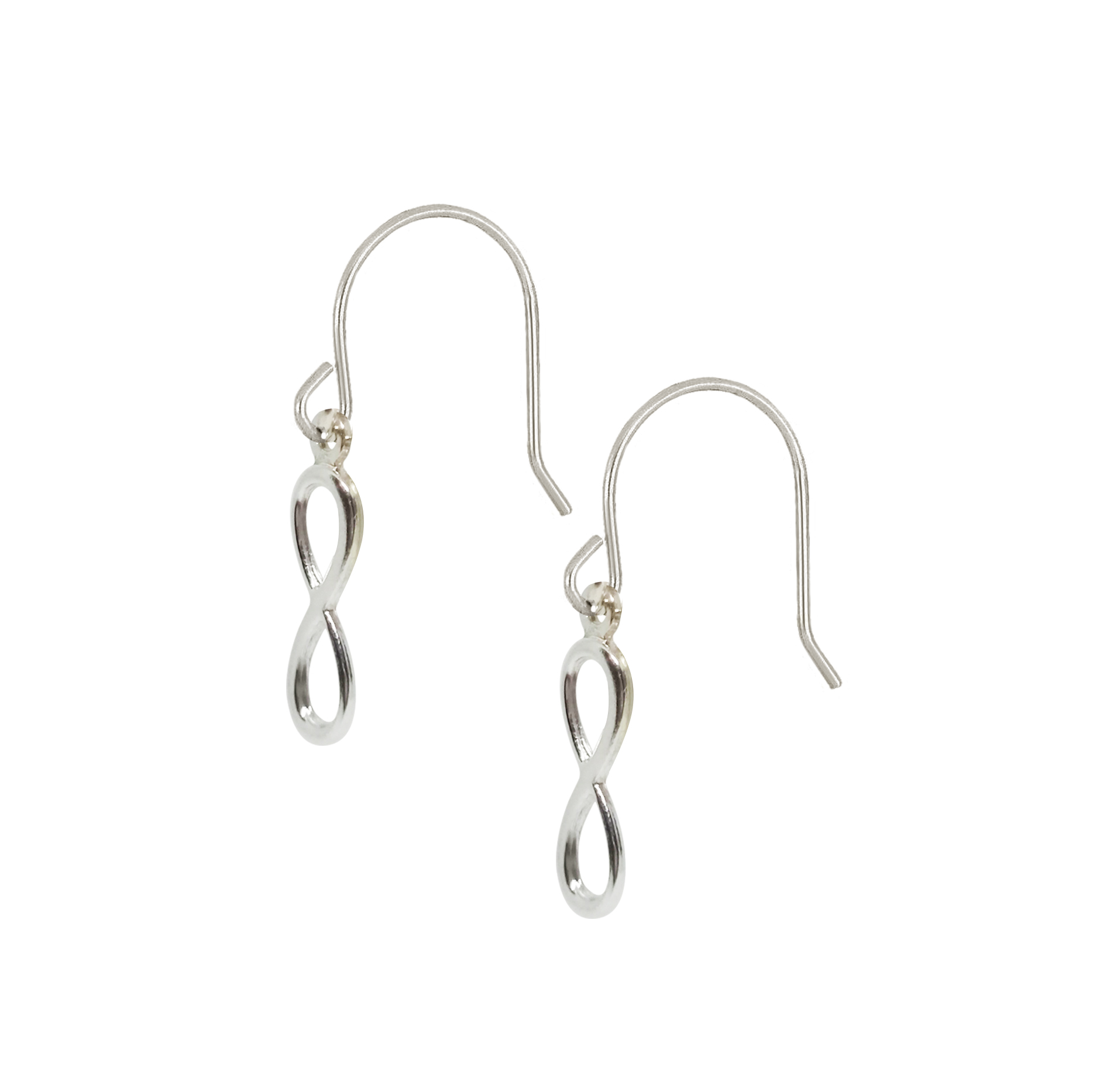 Aretes Infinito plata .925, Colección Infinito, Joyería para Mujer de Anante Joyería