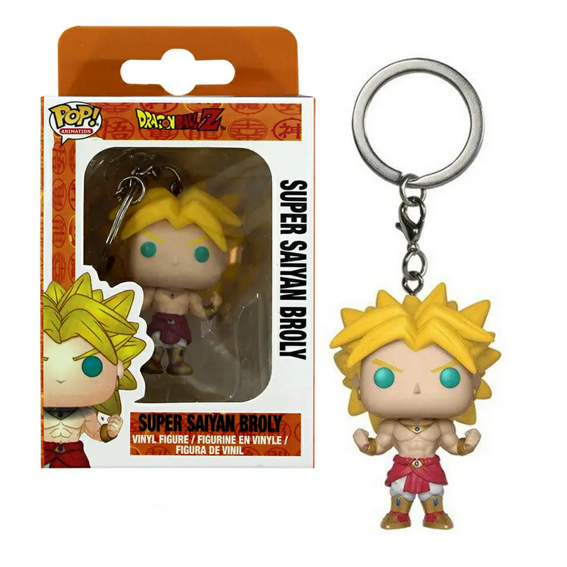 Llavero Funko Pocket Pop Super Broly Dragon Ball Z Figura 3D