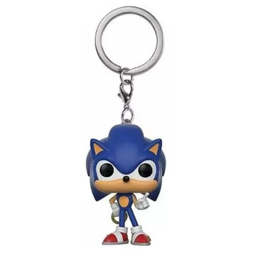 Llavero Funko Pocket Pop Sonic With Ring Figura 3D