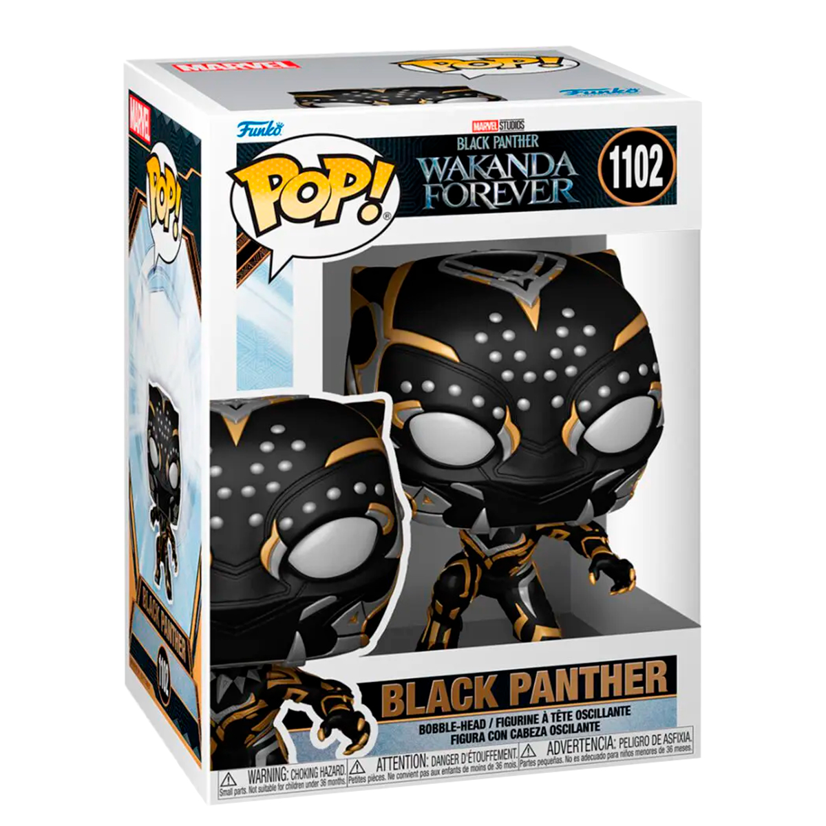 Funko Pop Pantera Negra #1102 Wakanda Por Siempre Marvel Figura Original