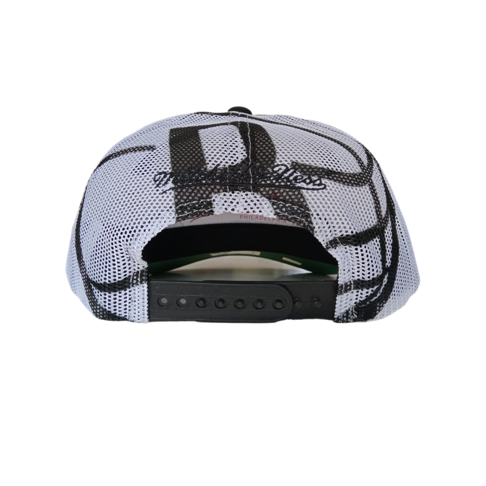 Gorra Nets Brooklyn Nets Negra Mitchell & Ness Adjustable LD21164