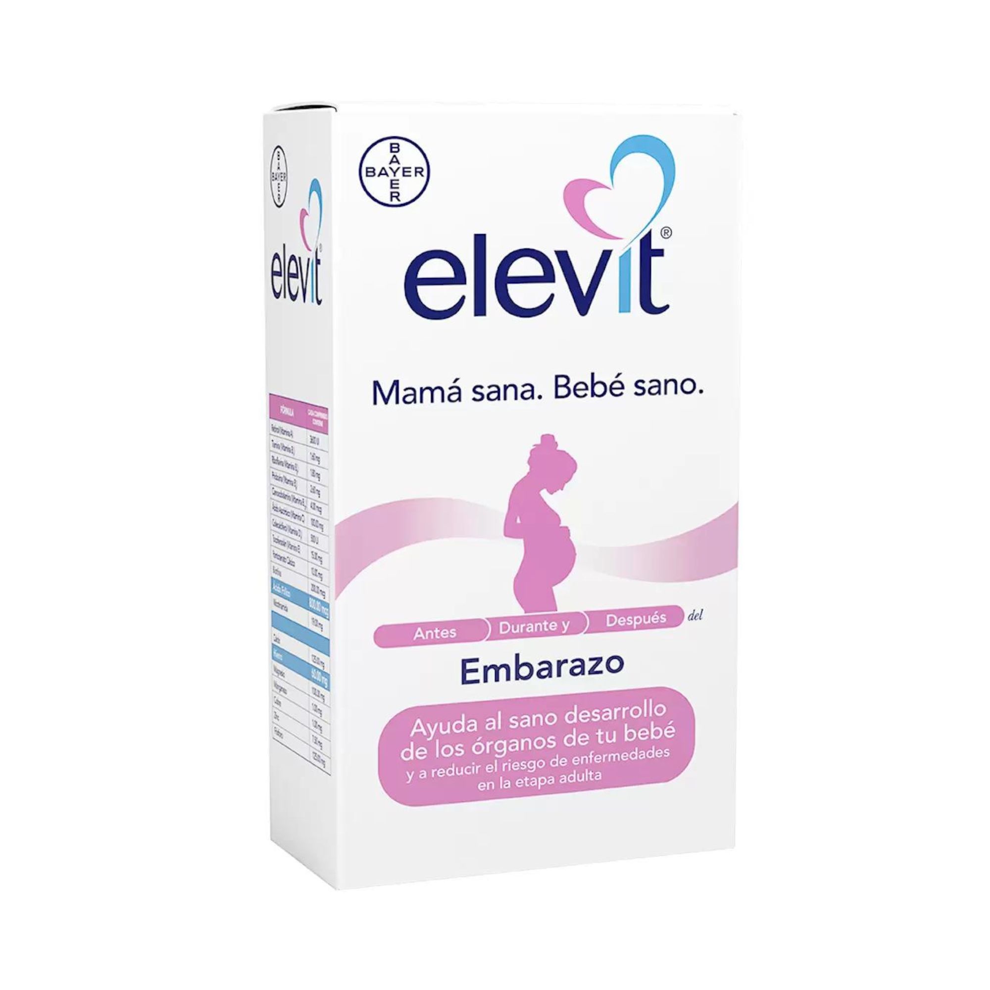 Elevit Antes, Durante Y Después De Embarazo 2 Pack De 30 c/u